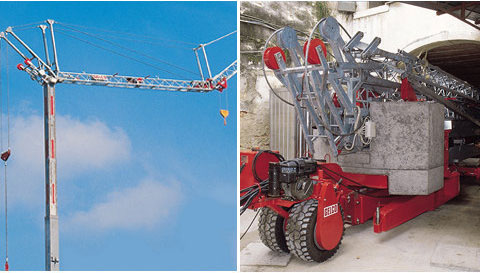 Gru automontante speciale GELCO CLEVER CRANE